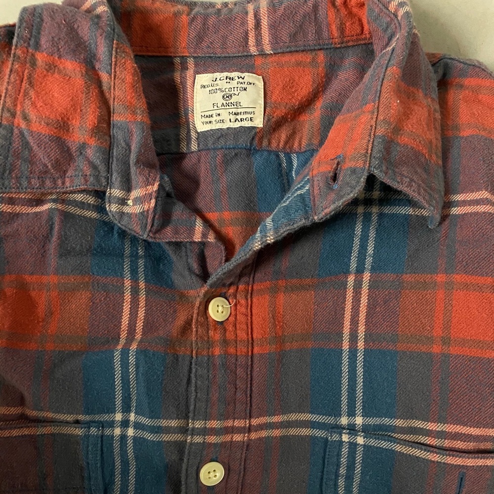 JCrew Cotton Flannel
